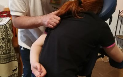 Il massaggio in ufficio